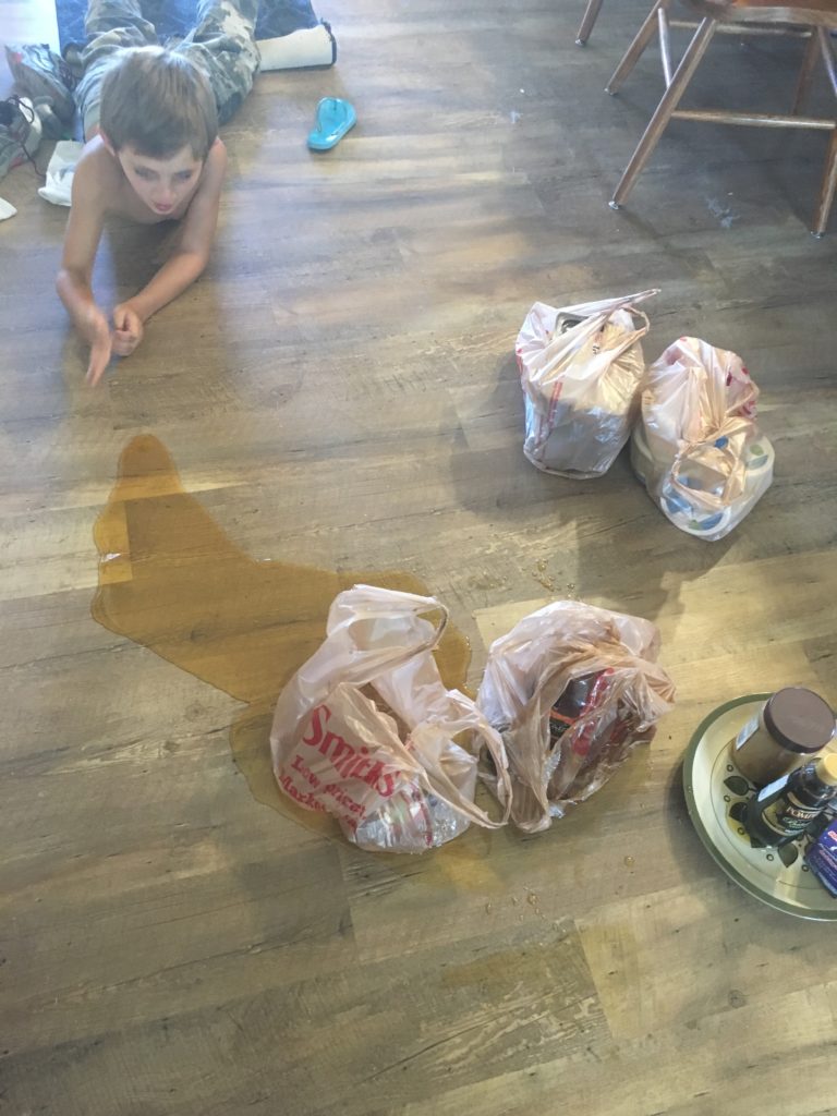 just our backyard day in the life kid messes and anxiety triggers
